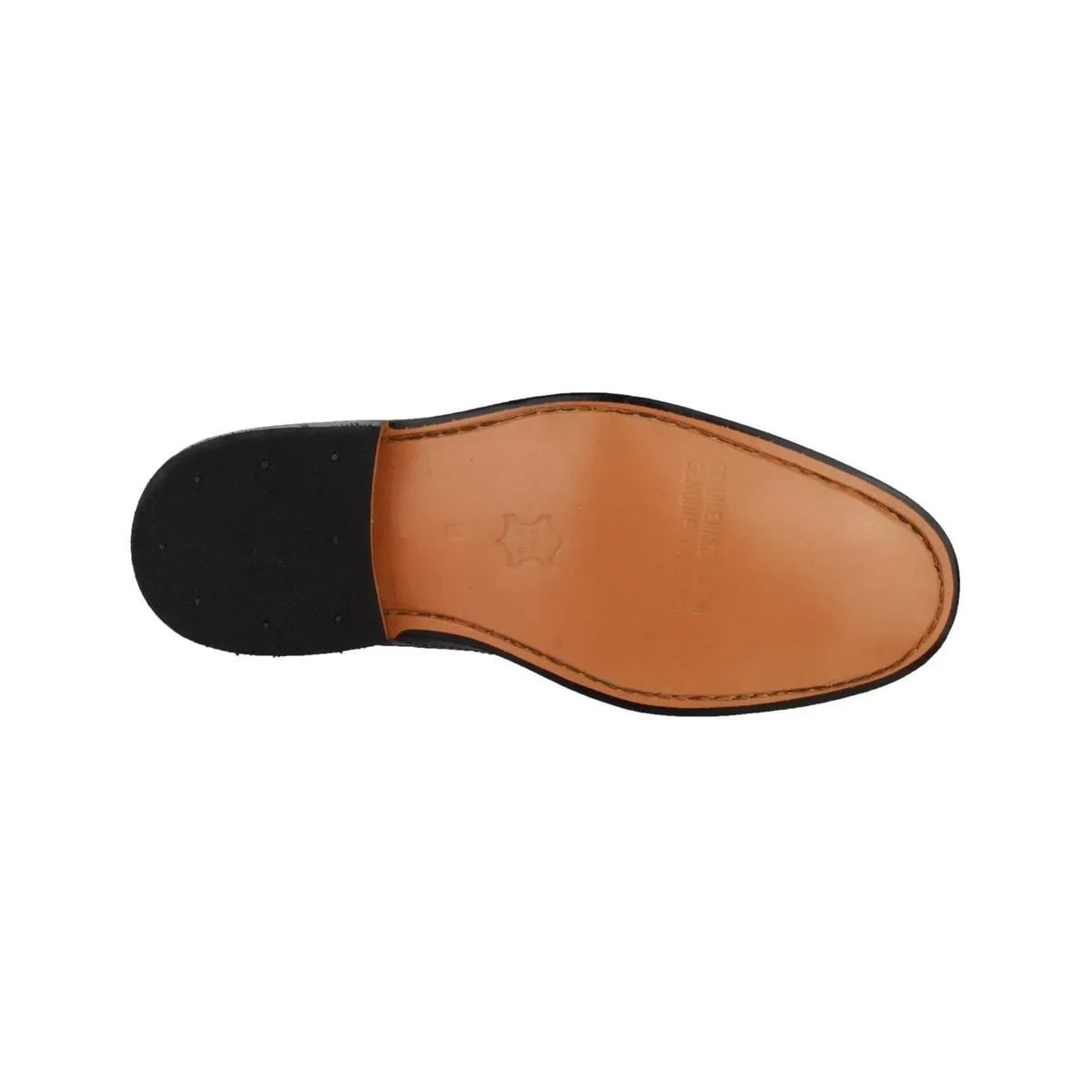 Amblers Ben Leather Soled Oxford Brogue Black