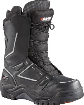 BAFFIN POWDER BOOTS BLACK/SILVER SZ 07 PWSP-M002-7-BAD