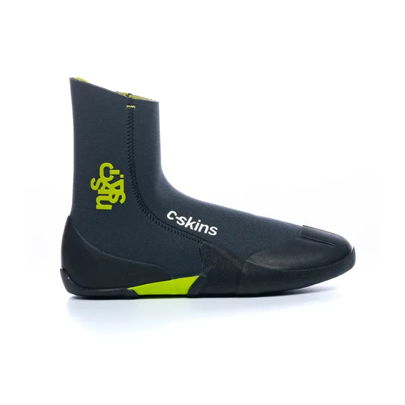 C-Skins Legend 3.5mm Junior Zipped Round Toe Boots