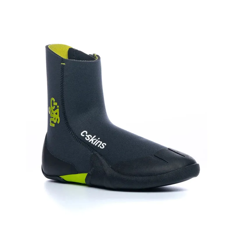 C-Skins Legend 3.5mm Junior Zipped Round Toe Boots