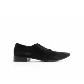 FW17 Black Suede Derbys