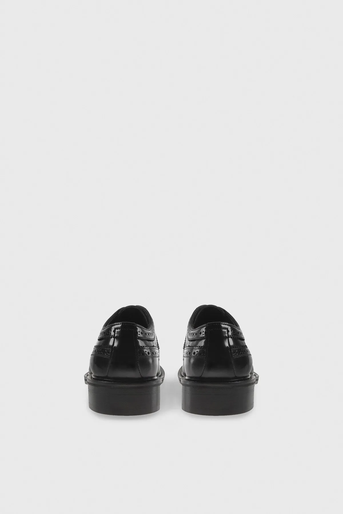 Genuine Leather Men's Classic Black Shoes
