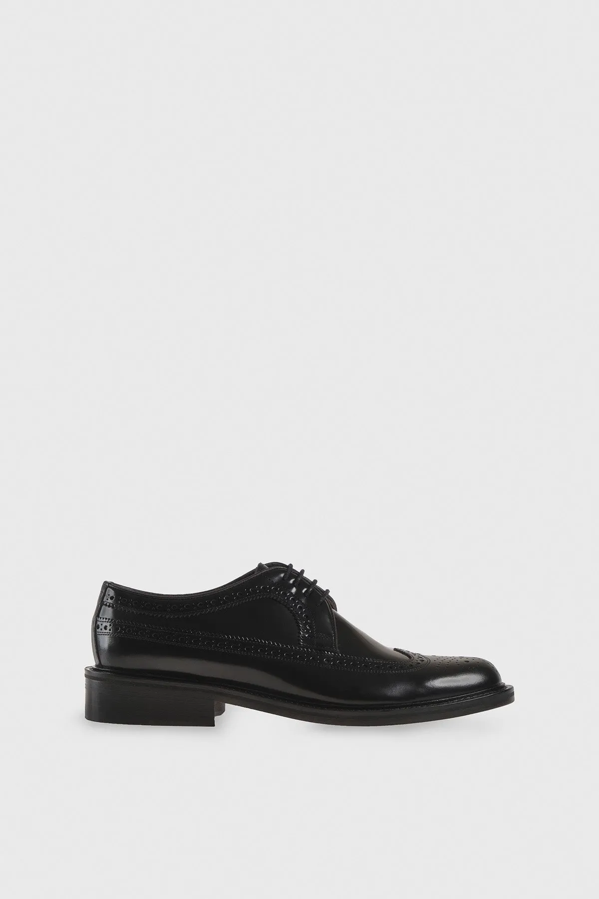 Genuine Leather Men's Classic Black Shoes