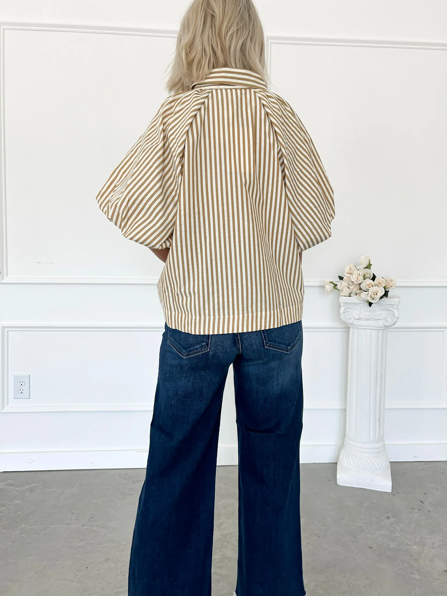 Just Black Off The Clock Raw Edge Wide Leg Jean FINAL SALE