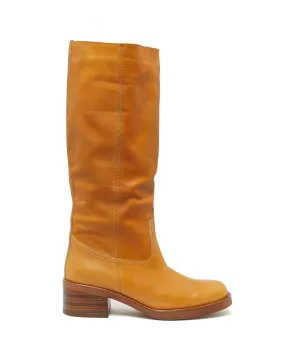 Mary Coconut Tan Leather