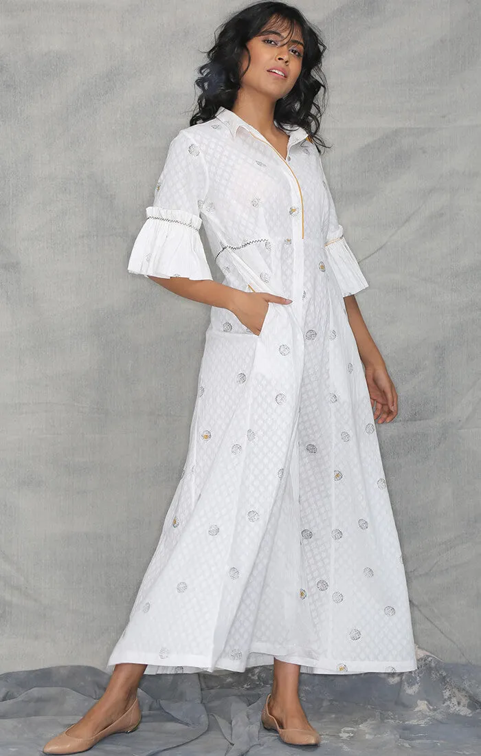Maxi Dress with Sleeves