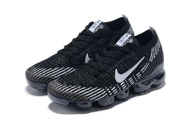 Nike Air Vapormax Flyknit 3 Black White Shoes Sneakers Men !!! CYBER MONDAY SALE !!!