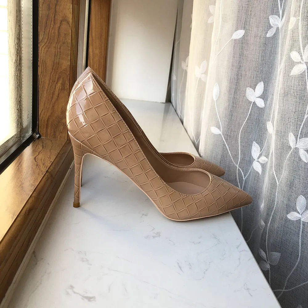 Opulessa Luxury Pattern Heels