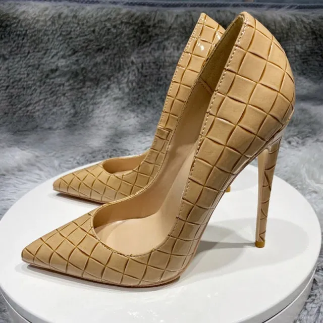 Opulessa Luxury Pattern Heels