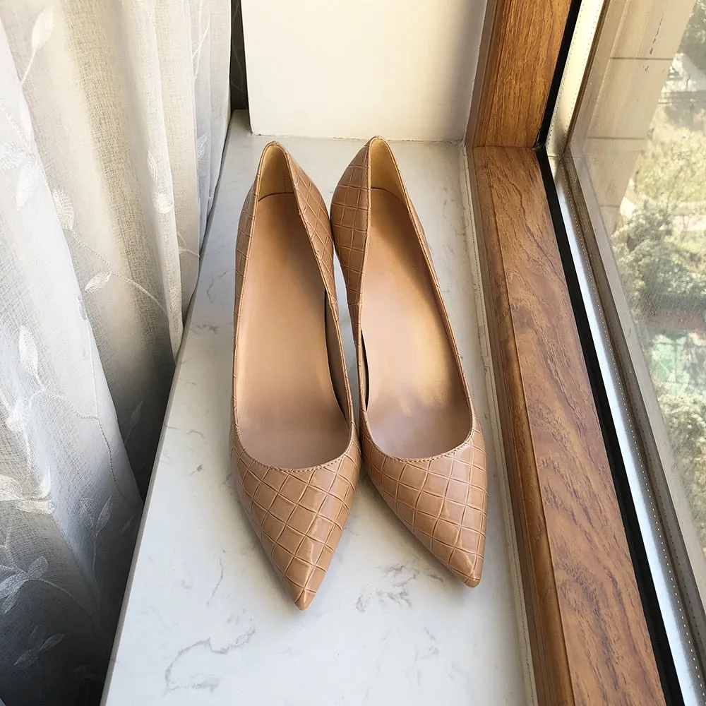 Opulessa Luxury Pattern Heels