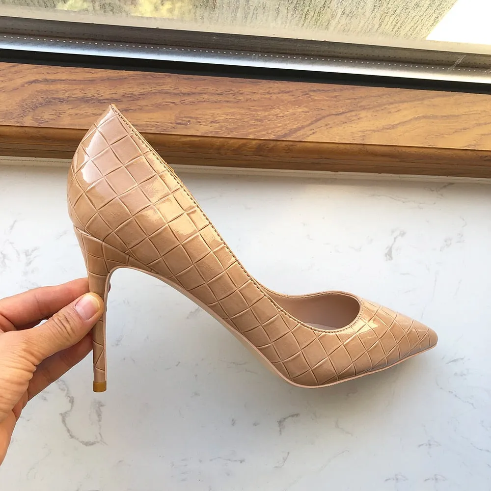 Opulessa Luxury Pattern Heels