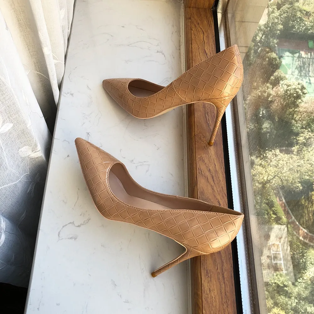 Opulessa Luxury Pattern Heels