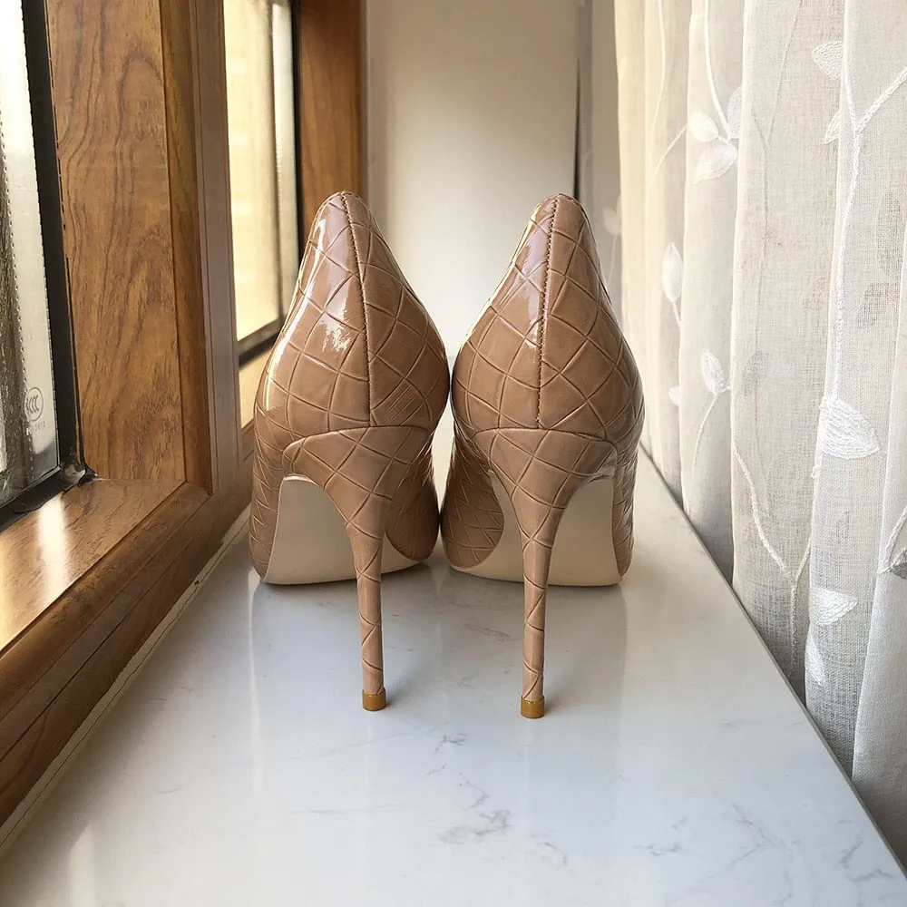 Opulessa Luxury Pattern Heels