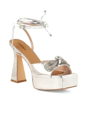 Party Wear Sandal I23454-Silver