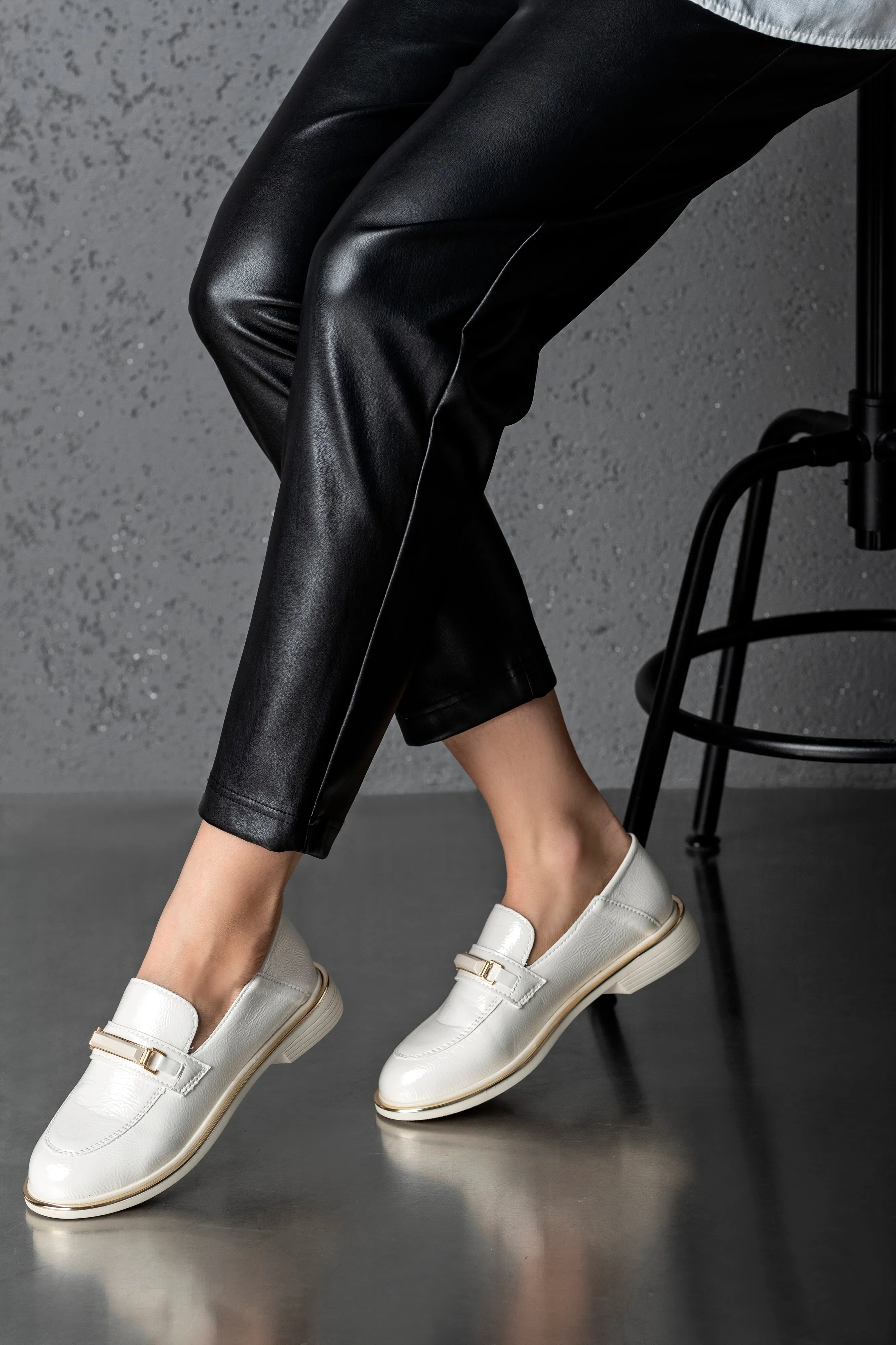 Patent loafers