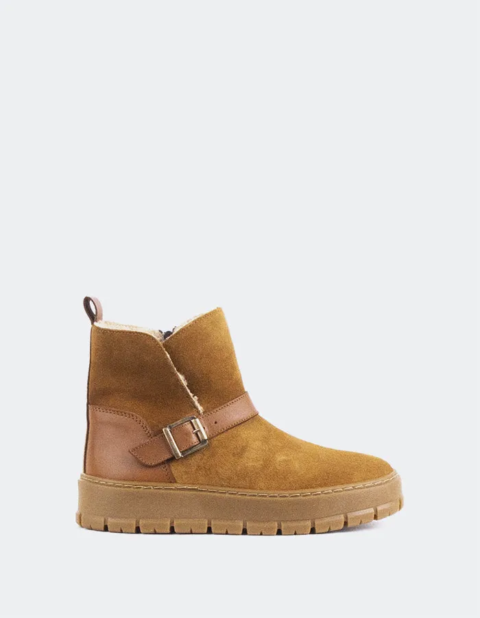 Plorin Cognac Suede