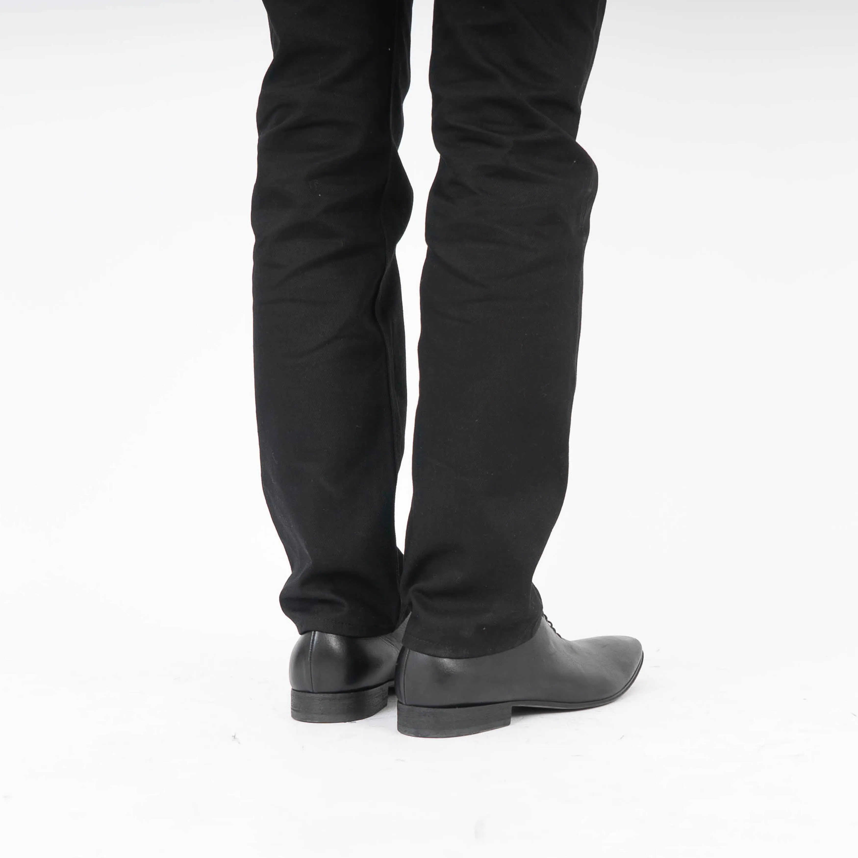 SS18 Black Calf Leather Derby