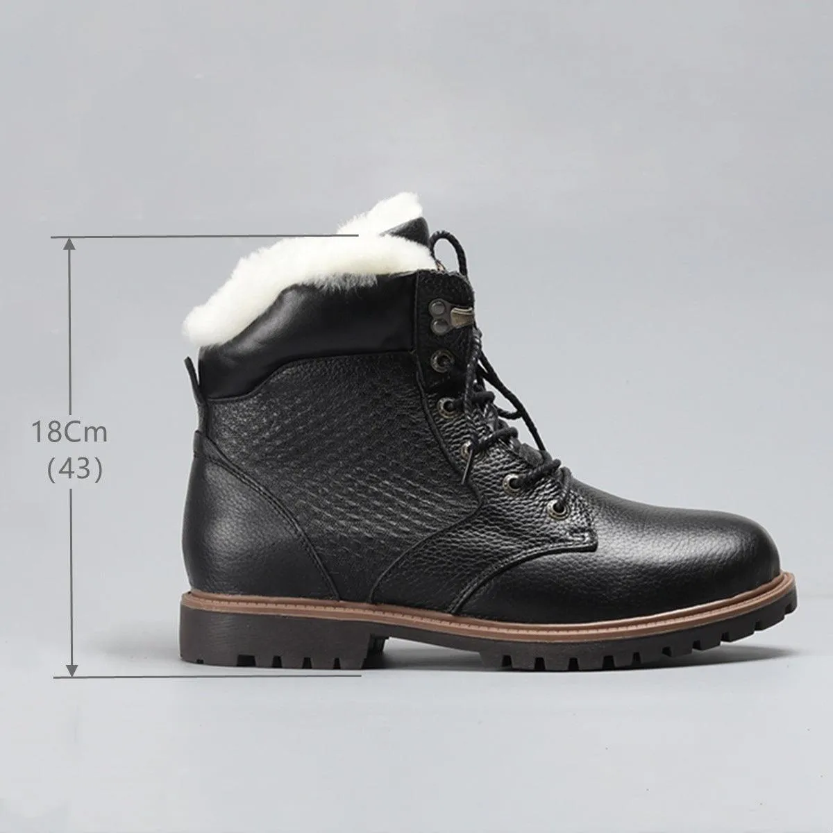 Top Layer Cowhide Upper Boots For Men