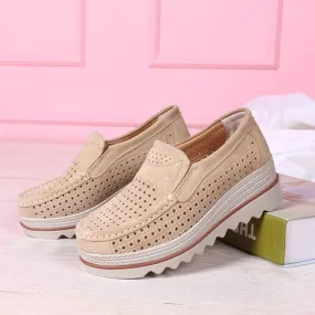 Trendy Hollow Out Platform Shoes