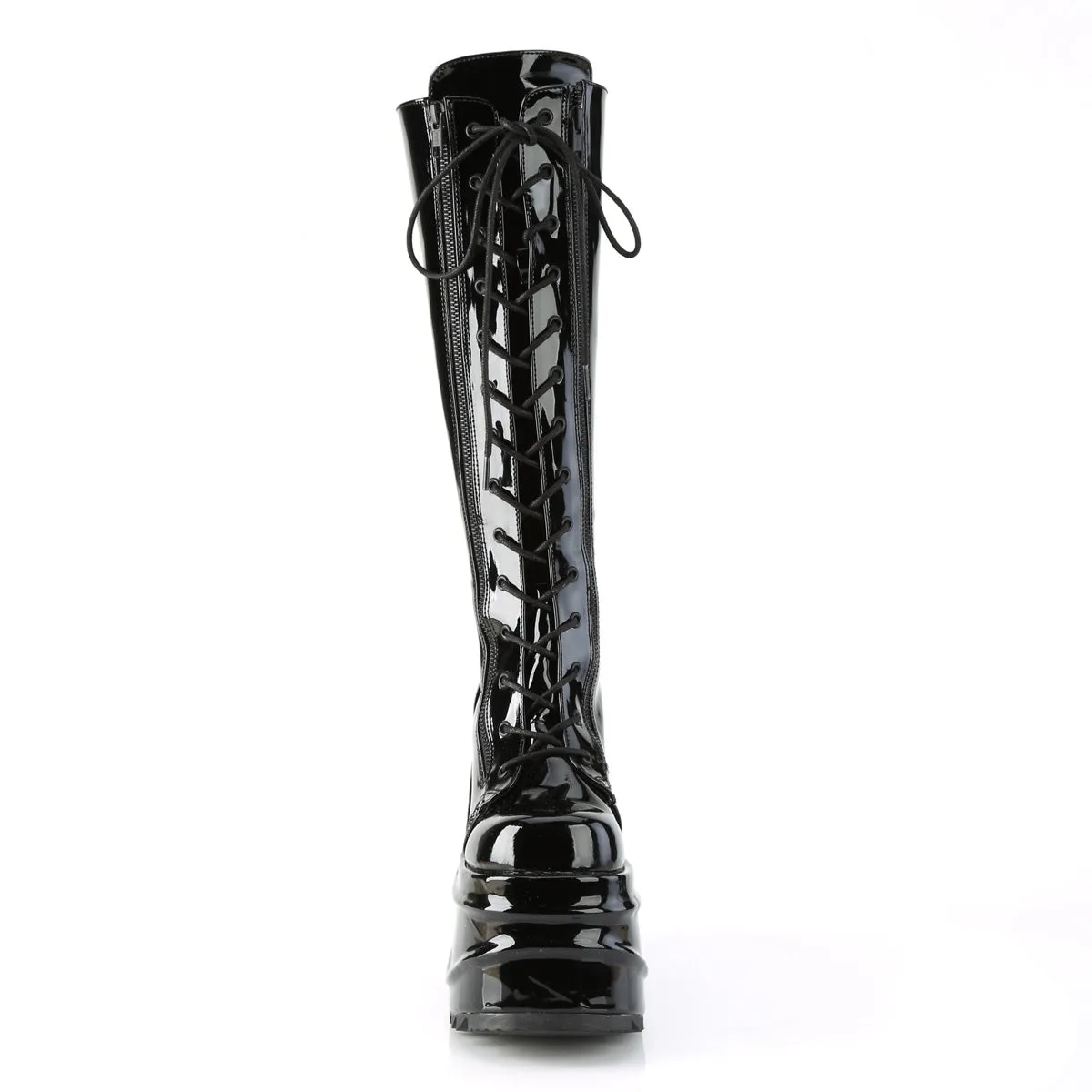 WAVE-200 Demoniacult Alternative Footwear Women's Knee High Boots