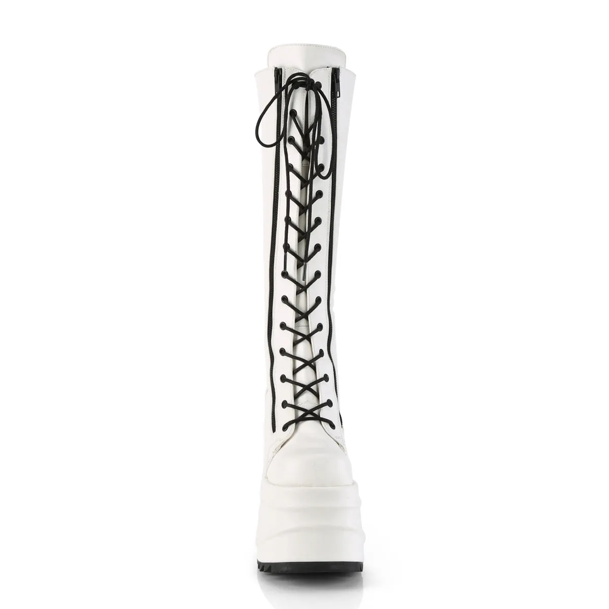 WAVE-200 Demoniacult Alternative Footwear Women's Knee High Boots